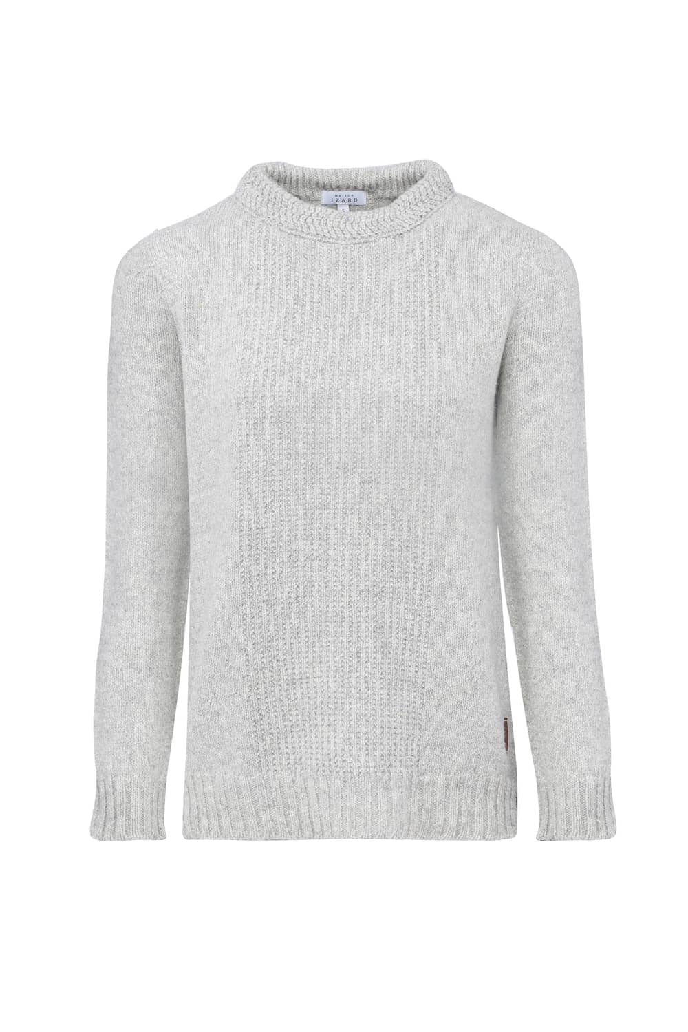 Pull Laine Gris - Femme - Made in France - Maison Izard